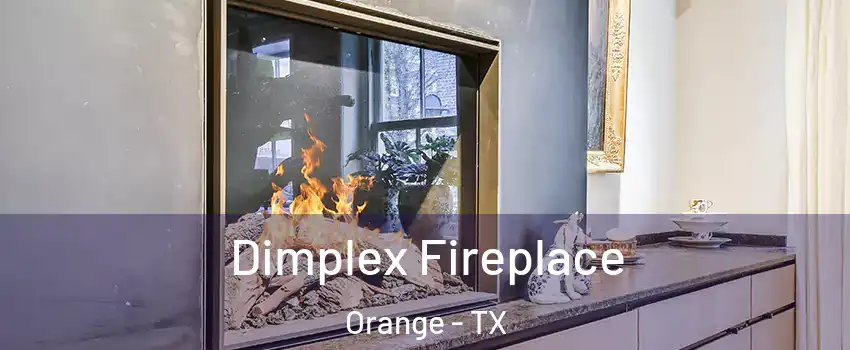  Dimplex Fireplace Orange - TX