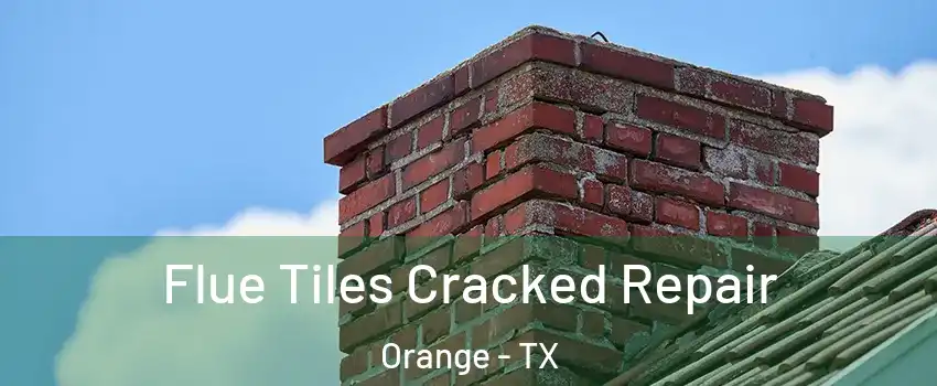  Flue Tiles Cracked Repair Orange - TX