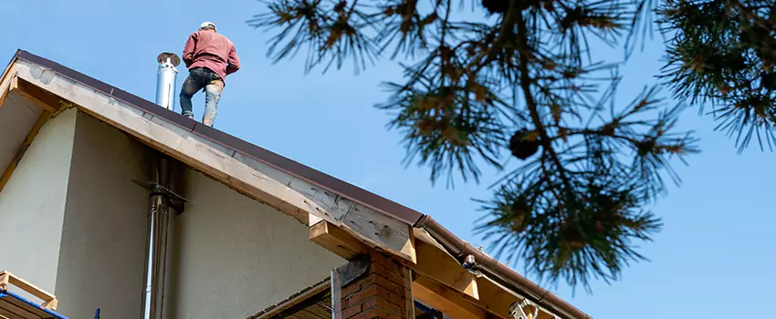Prefab Chimney Flue Installation in Orange, TX