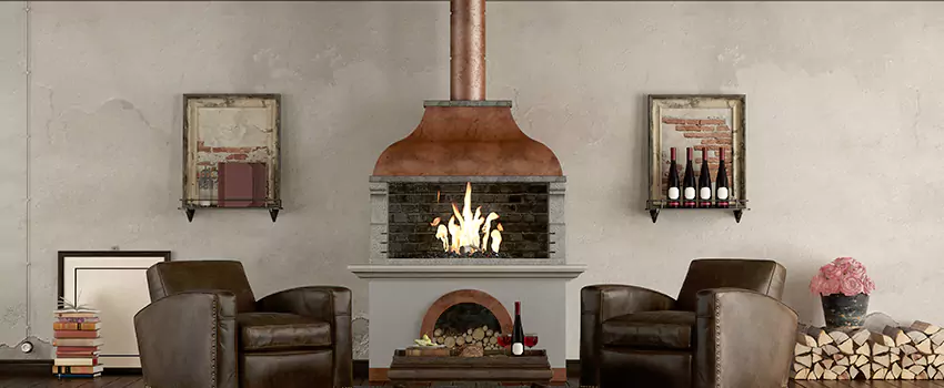Thelin Hearth Products Providence Pellet Insert Fireplace Installation in Orange, TX