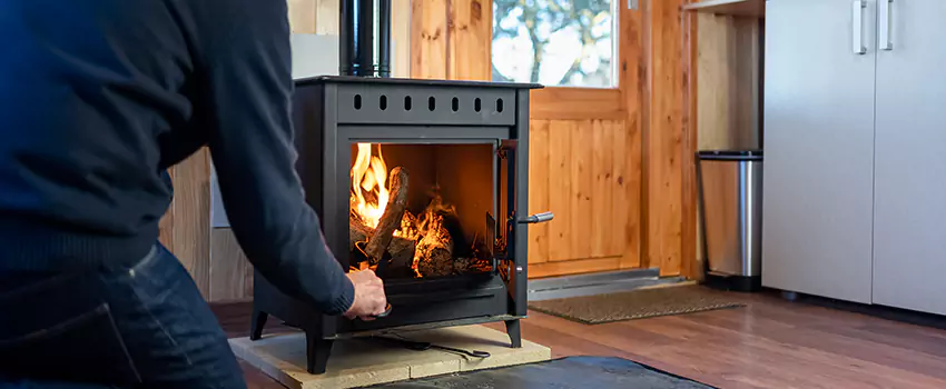 Open Hearth Wood Fireplace Installation in Orange, TX