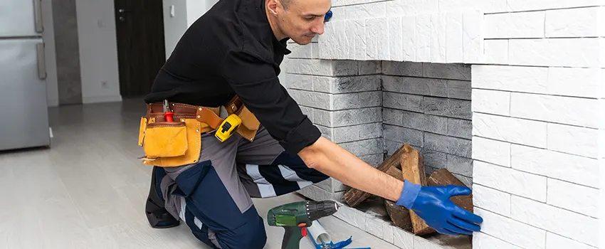Fireplace Damaged Damper Frame Repair Services in Orange, Texas