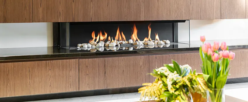 Double-height Fireplace Design Refurbishment in Orange, Texas